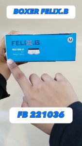 Felix.B Celana Boxer Pria Shorty 2in1 FB 221036 Isi 2 Pcs