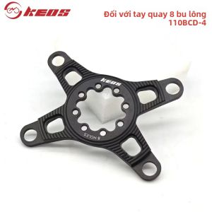 Tay Biên Xe Đạp KEOS Siêu Nhẹ 8 Lỗ Dành Cho Đĩa 4 Lỗ 110BCD Lắp Trực Tiếp Hợp Kim Nhôm Tương Thích Xe Đạp Leo Núi/đường Trường