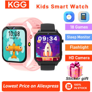 Games Smart Watch Kids 1.83 HD Touch Screen 18 Games Sleep Monitoring Camera Alarm Clock Smartwatch Children Boys Girls Gifts