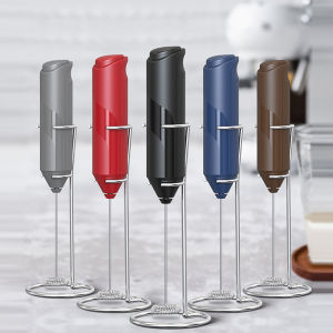 Uareliffe Handheld Electric Milk Frother Milk Shake Coffee Stirrer Egg Beater Food-Grade Safe Material Multi-function Maker For Making Latte Cappuccino Hot Chocolate Cooking Tool Kitchen Supplies