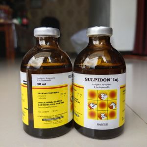 SULPIDON 50ml & 100ml - Obat penurun panas & kejang kejang Pereda Sakit Hewan Analgesik Antipiretik