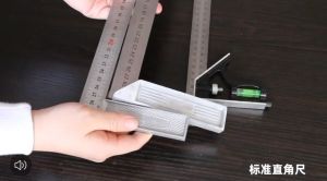 HANGDIAN(จัดส่งฟรีทั้งร้าน)ไม้บรรทัดเหล็ก ไม้สามเหลี่ยม ไม้วัดสเกล ไม้บรรทัดฟุตเหล็ก อุปกรณ์สำนักงาน Metal ruler ไม้บรรทัดฉากสามเหลี่ยม สำหรับมาร์ค งานวัด งานฉาก วัดมุม มาร์คองศาตัดไม้ ไม้บรรทัดฉากสามเหลี่ยม 45 องศา ไม้บรรทัดมุม 45องศา90องศา ไม้บรรทัดมุมข