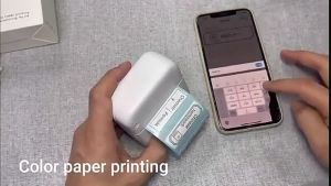 เครื่องปริ้นรูปพกพา/เครื่องปริ้นเตอร์พกพา - เครื่องพิมพ์บลูทูธแบบพกพา mini (Thermal Printers)