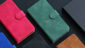 Samsung Galaxy A04 4G LZ PU Leather Flip Stand Wallet Hard Case Cover