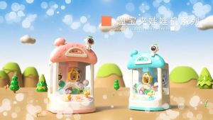 Toys Claw Machine Toys For Kids Catch Ball Machine Mini Claw Large Doll Capsule Toy Machine Mainan Budak 娃娃机