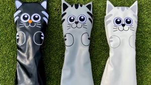 Bọc đầu gậy Golf Banasan Golf Club cho bộ gỗ (driver gỗ) hình mèo chống trầy xước