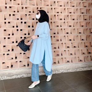 KEMEJA WANITA OVERSIZE / TUNIK OVERSIZE