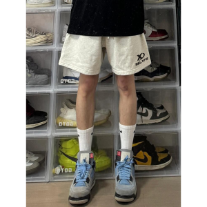 Quần Short Bóng Rổ Nam Mùa Hè 2025 Quần Dài Thường Ngày Rộng Rãi Thoáng Khí Thể Thao Cá Tính Cao Cấp Phong Cách Đường Phố