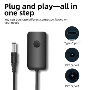 DC12-24V Works with Tuya WiFi DC Cycle Timer Switch Supports Remote Control via Mobile App and Smart Voice Control DC5.5/DC3.5mm
