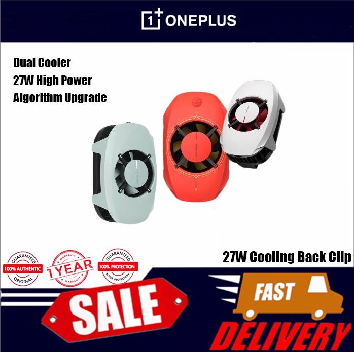 OnePlus 27W Ice Point Cooling Back Clip Dual Cooler Semiconductor Phone ...