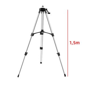 Giá Đỡ Máy Cân Bằng Laser Có Thể Điều Chỉnh Độ Cao 1.2/1.5m Khung Nối Dài Bằng Hợp Kim Nhôm Dùng Cho Đo Lường Và Xây Dựng