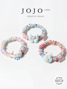 Versatile Womens Hair Ties Headwear High Ponytail Elastic Hair Bands Fashionable Hair Accessories by JOJOS L. PD.aoism