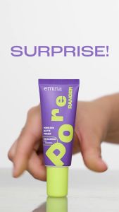 Emina Pore Ranger Total Poreless Primer & Blur Hydraglow Primer 20 ml - Makeup Longlasting 8-12 jam Matte/Glow Finish Smooth Complexion Crack-Free No-Patchy