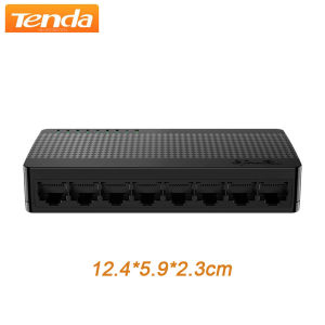Tenda | Tenda Gigabit Mini Switch Ethernet 8 Port 1000Mbps 10xFast RJ45 Hub Network SOHO Desktop Smart WIFI Switcher Plug& Play SG108M
