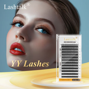 Lashtalk Yy Hình Dạng bện tay Từ Nagaraku Curl B C D Babybent mềm cao cấp Ánh Sáng lông mi tự nhiên Mở Rộng Trang Điểm màng lưới Chéo Giả Lông mi giả