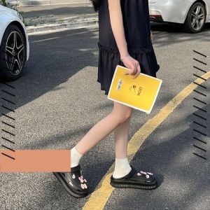 Tsion สินค้าราคาดี รองเท้าแตะหัวโตแฟชั่น รุ่นนี้เสริมส้นเพิ่มบุคลิก เสริมความมั่นใจ 5 สี การตั้งค่า ติดตัวการ์ตูน น่ารักเว่อร์ ผู้ชาย