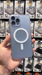 iPhone 14 Plus Pro Max / 13 Pro Max X-One Drop Guard Matte Glass Magnetic Magsafe Minimalist Protection Phone Case Cover