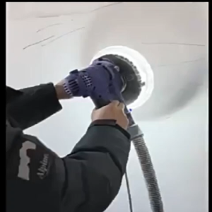 Mesin Gerinda Dinding 220V 1390W – Penghalus Wall Putty Portable Cocok untuk Dinding Kering