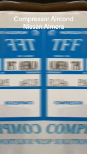 TOMODACHI Car Aircond Parts Compressor Nissan Almera 7PK | Kompressor Aircon Kereta | Heavy Duty & Excellent Cooling Performance