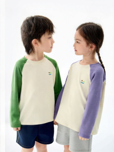 potatokids | Boys Raglan Sleeve Crew Neck Top