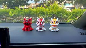 Fei-Fei สิงโตเชิดสิงโต สิงโตพยักหน้าเรียกทรัพย์ แก้ฮวงจุ้ย ไม่รองรับตัว สไตล์ช่วยเสริมยาวและความงาม สถานที่การซื้อ สถานที่การฉีด