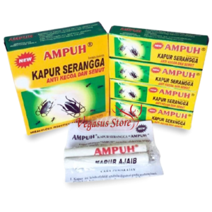 AMPUH Kapur Serangga Anti Kecoa & Semut Isi 12 Batang Pembasmi Serangga Efektif untuk Rumah Anda