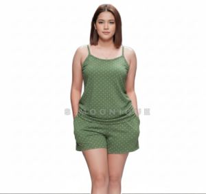 TERNO POLKA SANDO SHORT HIGH QUALITY COTTON SPANDEX FIT M-XL