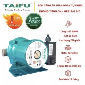 Bơm tăng áp tuần hoàn tự động 100W 120W 200W không tiếng ồn TAIFU - Bảo hành 1 năm