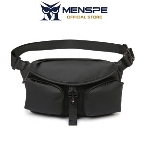 MENSPE Waist Bag Casual Chest Bag Fashion Messenger Bag Travel Bag Business Bag Phone Bag Waterproof Lightweight Bag Leisure Sport Street Bag for College Student