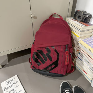 LUSUO | Large Capacity Backpack For Junior High School Boys 2025 New Style High School Students University Students Computer Bag Women