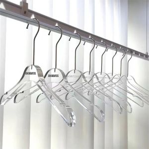 MEISITEKEKE | Transparent Acrylic Crystal General Clothing Hangers