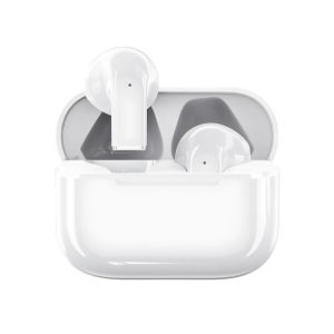 Mini TWS Wireless Bluetooth Earbuds Powerful Active Noise Cancellation Built-In Hands-Free Mic for Music Playback Voice Calls