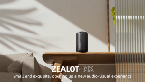 ZEALOT M2 Bluetooth Speaker 10W 1800mAh Portable Wireless Sound Box Bluetooth 5.4 RGB Light TWS Stereo Type-C Charging Compact Mini Speaker For Travel Camping Daily Entertainment