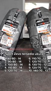 FDR TL SPORT ZEVO Ring 13: Ban Motor Tubeless Berkualitas Tinggi