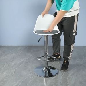 Lightweight & Luxurious: Nordic Style 2PCS High Chair