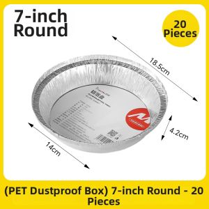 TAFUMAN | High Temperature Resistant Air Fryer Aluminum Foil Tray