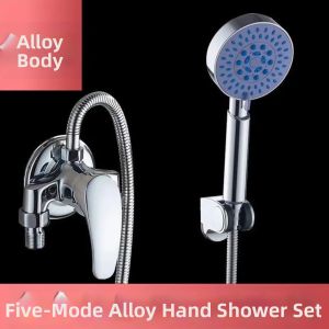 Bathroom Mixing Valve Shower Faucet with Switch and Shower Set