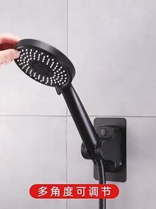 ที่แขวนฝักบัว ที่แขวนสายชําระ ที่ยึดฝักบัว ที่ยึดสายชําระ ที่แขวนสายเสีย ไม่ต้องเจาะ ไม่ทําลายผิวผนัง