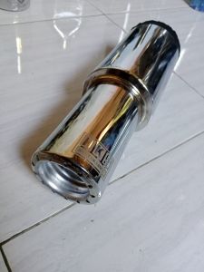 Knalpot mobil HKS GRONEL suara bass adem empuk bulet untuk semua jenis mobil matic dan manual