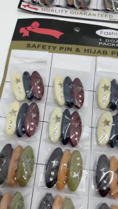 Bros pin kapsul jilbab isi 40/30pcs bros hijab
