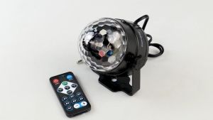 COD TaffLED Lampu Proyektor Disco LED RGB 240V 6W with Remote Control CY LV RG