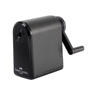 Faber Castell Artists Long Point Pencil Sharpener Manual for Art Charcoal Pencils/Drawing/Sketching Pencils Adjustable Points