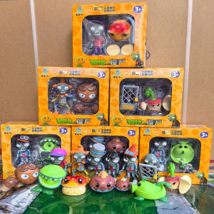 New Rockabilly Zombie Toy Childrens Gift Plant versus Zombie Game Funny Dope Pea Vine Killer Plant Simulation Doll for Boys