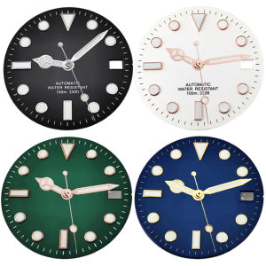 28.5mm Watch Dial With Watch Hands Luminous Fit N H36 ETA2824 2836 PT5000 Miyota 8215 8205 DG2813 Automatic Movement