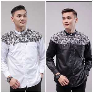 Baju Koko Muslim Pria Dewasa Terbaru 2022: Baju Koko Lengan Panjang