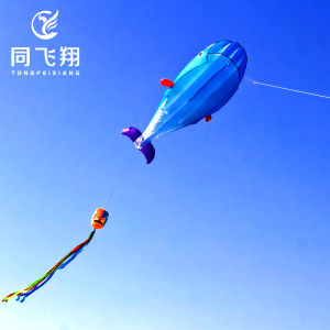 3D Large Dimensional Whales Dolphins Kites for New Year Ocean Theme High End Soft Body Kite Adult Special Weifang Kite