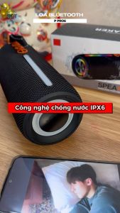 [ FLASH SALE ] Loa Nghe Nhạc Không Dây Kết Nối Bluetooth Đa Thiết Bị P Pro 6 Mini Cầm Tay Có Đèn Led Nháy - BẢO HÀNH LỖI 1 ĐỔI 1