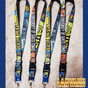 New UST University of Santo Tomas Lanyard Strap Id Lace Key Holder Souvenirs