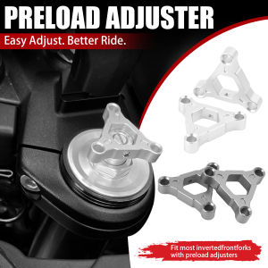CNC Aluminum Front Fork Preload Adjusters Cap For CFMOTO 450MT 800MT 2021-2024 Suspension Covers