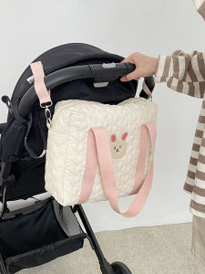 New Fashion Bags Ins Style Mummy Bag Mom Handbag Baby Diaper Bag Outdoor Lightweight Handbag Cosmetics Bag